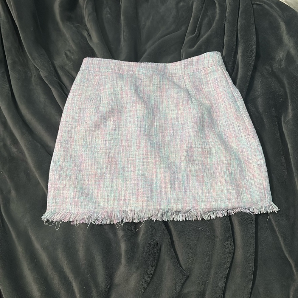 Pastel colored skirt